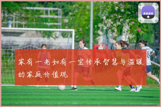 家有一老如有一宝传承智慧与温暖的家庭价值观